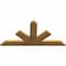 Ekena Millwork Saratoga Rough Sawn Timber Gable Bracket, Western Red Cedar, 60"W x 30"H x 2"D x 6"F, 12/12 Pitch GBW060X30X0206SAR00RWR - alternate 4